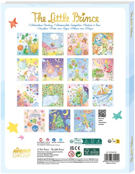 Avenir De Kleine Prins waterschilderen creatief speelgoed voor kinderen.
