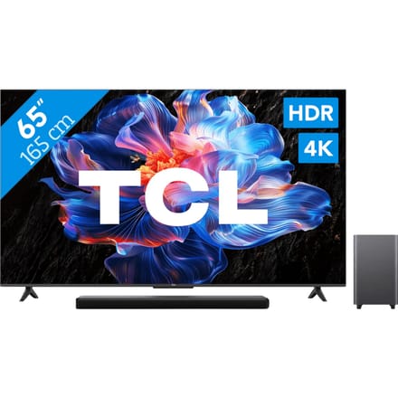 TCL 65" Led P61K 4K (2025) + TCL S55H 2.1 Soundbar