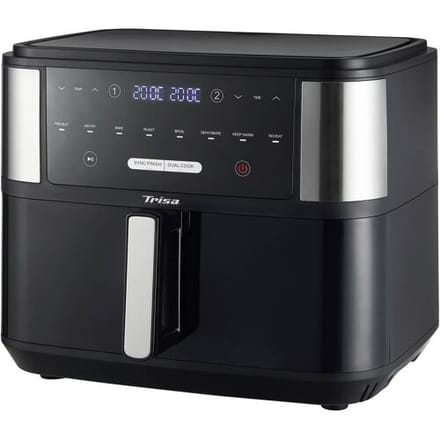 Trisa Crunchy Fry Pro Airfryer 10 l 2400 W Zwart