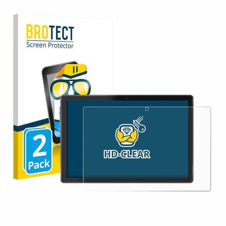 BROTECT - Screenprotector voor Lisciani Mio Tab 10" - Folie Beschermfolie transparant 2 Stuks