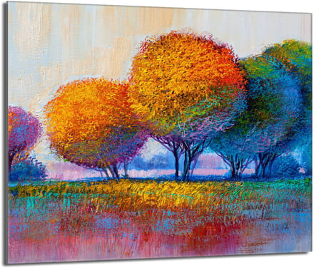 TMK ArtDeko - Kookplaat Achterwand - 60x52 - Glas - Hartgeschuurd