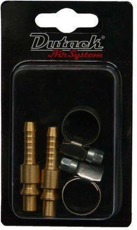 Dutack Koppeling insteeknippels-slangpilaar [2x]  6mm Orion.4842090