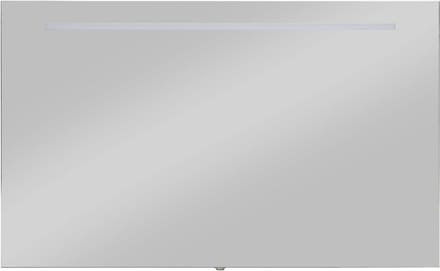 Saqu Ada spiegel met LED verlichting 100x3x60cm aluminium