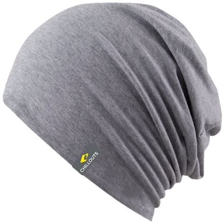 Chillouts beanie muts Acapulco in licht grijs