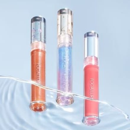 FOCALLURE - Watery Glow Lipgloss - 4 Colors #RD02
