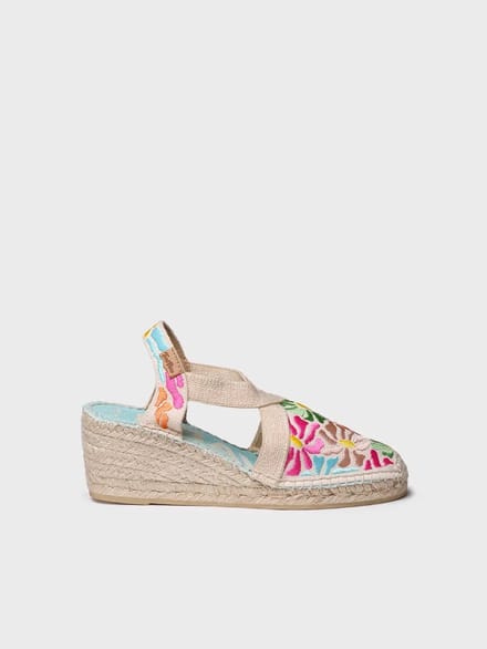 Toni Pons Montjoi Wedge Espadrilles Beige EU 41 Vrouw