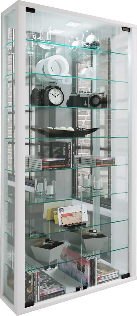 Vitrinekast Hangende vitrinekast Vitrosa Maxi spiegel van glas
