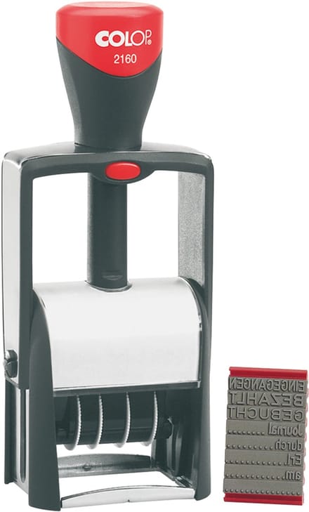 colop statief-datumstempel d-i-y sets 2160-rl