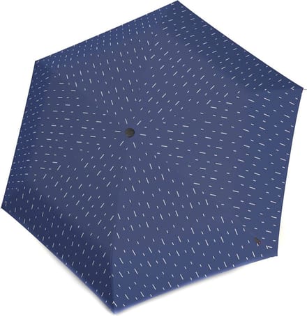 Knirps paraplu U.200 Ultra Light Duomatic Rain Blue blauw veelkleurig