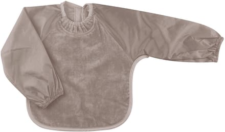 Silly Billyz Slabbetje – Towel Small - Lange Mouw - Taupe