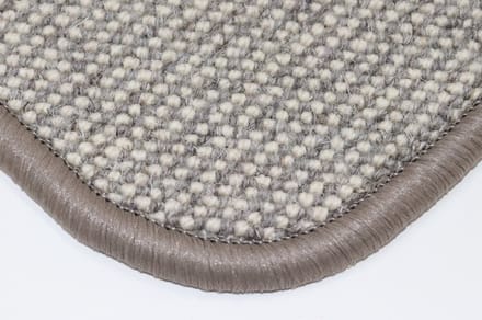 PRIMA - Wollen Vloerkleed - Diva - ecru - grijs - 90x130cm