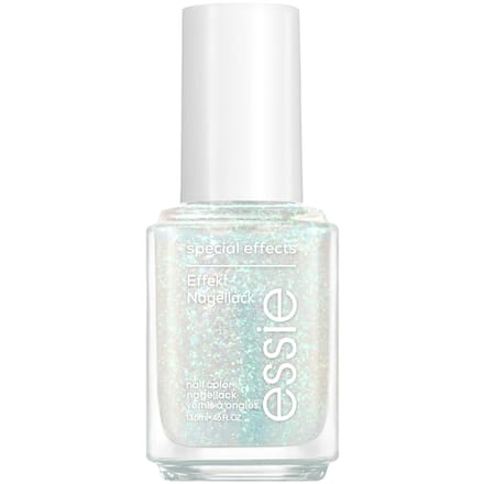 essie nail art studio special effects 7 identity illusion nagellak - langhoudende kleur en glans - glinsterend wit - 13,5ml