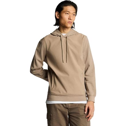 Lyle & Scott Heren Hybride Hoodie (Bruin)