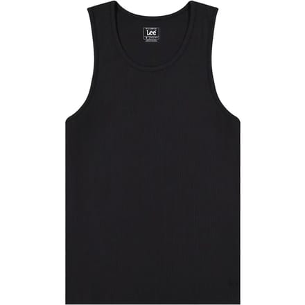 Lee 112376486 Mouwloos T-shirt Zwart L Man