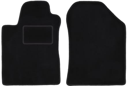 Voormatten zwart voor: Toyota Corolla Verso II minivan (2004-2009)