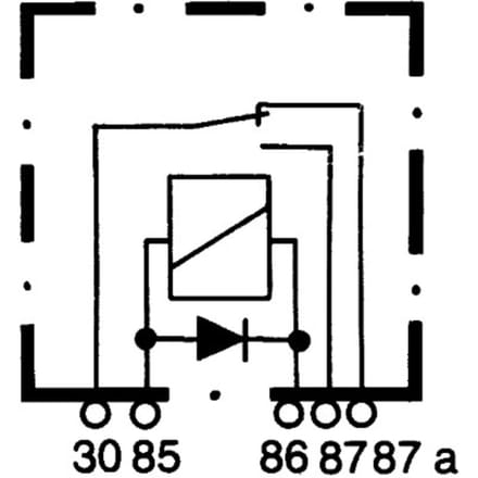 Universeel relais HELLA 4RD 965 400-027