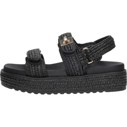 Steve Madden Bigmona Sandalen - Dames - Zwart - Maat 40