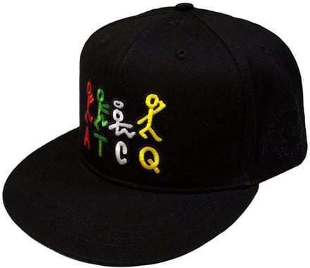 A Tribe Called Quest - Stick Figures Logo Snapback Pet - Zwart