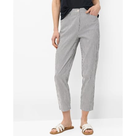 Brax Dames Chino  Style MARA S NAVY, donkerblauw, maat 38