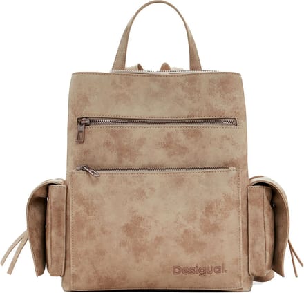 Desigual Vrije tijd rugzak Rugzak Modus Sumy Backpack White Taupe