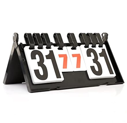 Draagbaar Digitale Scorebord Flipper voor Sport Wedstrijden en Competities
