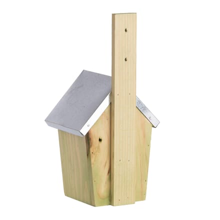 Esschert Design Vogelhuisje - Beige - 30 x 11,5 x 30 cm
