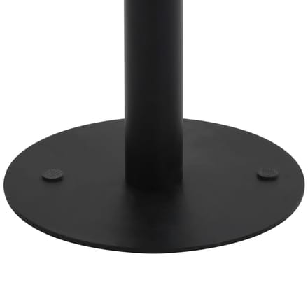 vidaXL - Bistrotafel - 40 - cm - MDF - lichtbruin