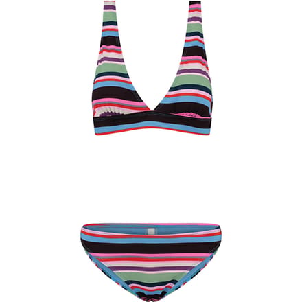 Shiwi Ladies Mod Stripe Bobby Top Bikini Multi Colour Taglia: 34 | Bikini Outlet | Donna