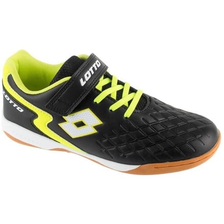 Lotto Kinder Hallenschuhe Dasher 2600920T Black/Fr.Yellow-36