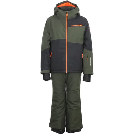 Ski-jack en broek set voor kinderen Peak Mountain Ecardio