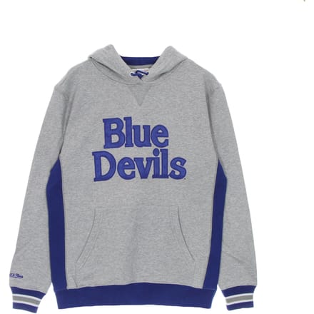 Herenhoodie Ncaa Pinnacle zwaargewicht fleecehoodie Dukdev Royal/grijs