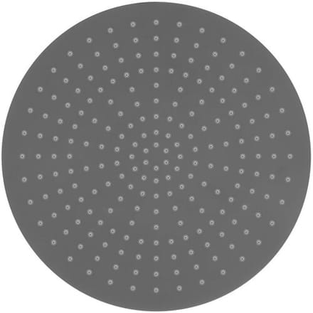Herzbach DEEP GREY rain shower round Ø 30 cm 23.600300.1.06
