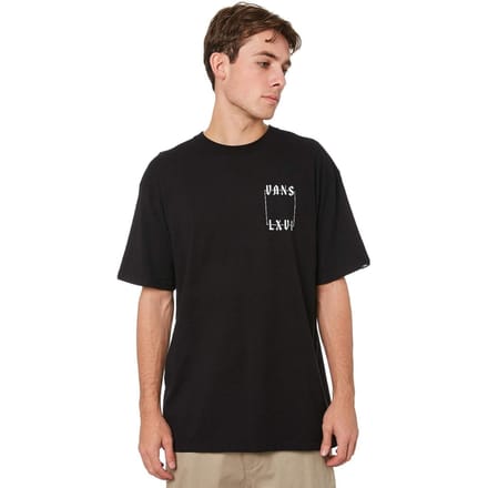 Vans Crescent T-shirt voor heren in zwart
