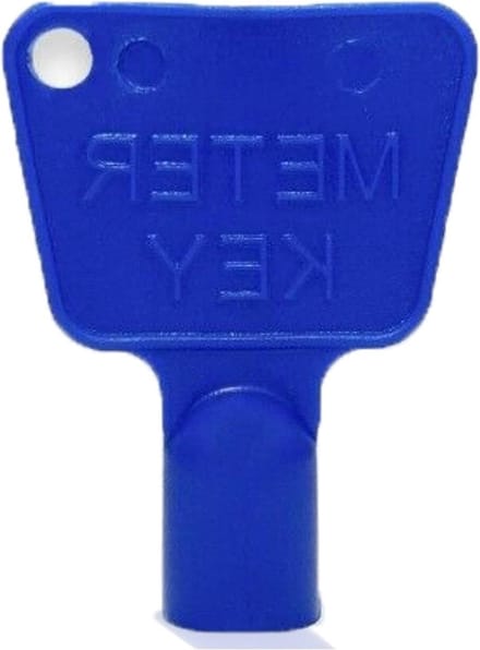 Solidchoice - Meter Box Sleutel Set van 5 - Duurzame Plastic Sleutels voor Gas- en Elektriciteitsmeters