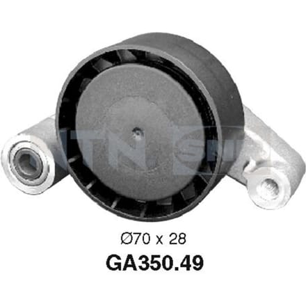 Spanpoelie, V-riem SNR GA350.49