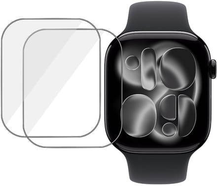 2x Screenprotector geschikt voor Apple Watch 42mm - Folie Screen Protector