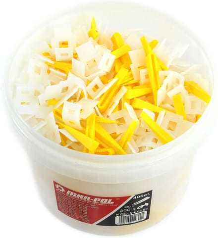 Tegel Levelling Systeem Clips & Wiggen (400 st)