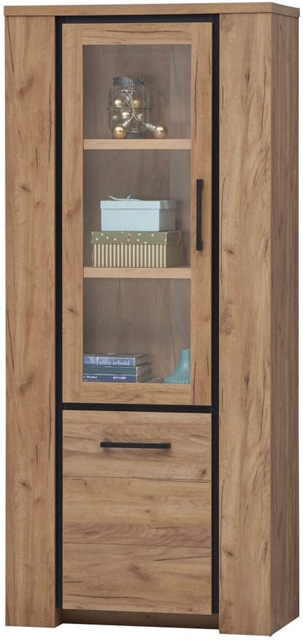 Belfurn - Kolomkast glasdeur Elio in franse eik