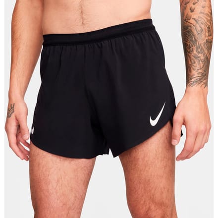 Nike Dri-FIT ADV hardloopshorts met binnenbroek voor heren (10 cm) AeroSwift - Zwart- Heren, Zwart L