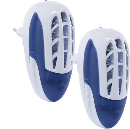 Deconet Elektrische insectenstekker set van 2 LED 3x 0,5Watt UV licht - Bereik 10 m²