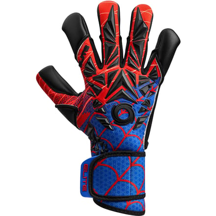 Elite Sport Spin Keepershandschoenen - Zwart / Paars / Rood | Maat: 7