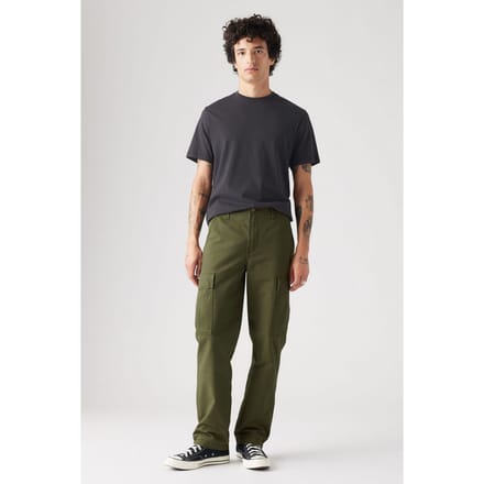 Levi's Cargo Straight Pants Green Größe: W32L32 | Cargohosen Outlet | Herren | Grün