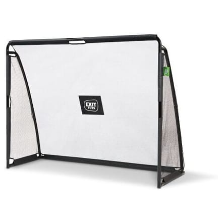 EXIT Coppa Stalen Voetbaldoel 220x170cm - Voetbal Goal - Voor Kinderen - Tuin - Zwart