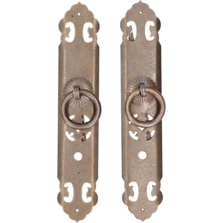 Deurklink in Chinese stijl Retro Rechte Stang Holle Handgreep Lade Kast Hardware Beslag