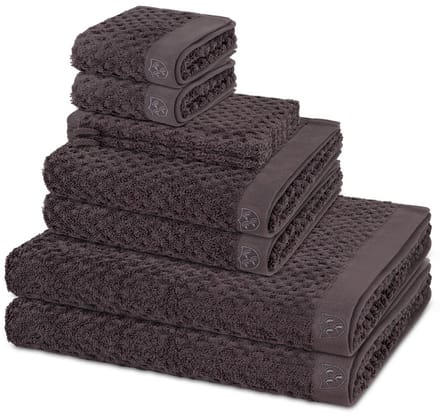 Ross Sonstiges 2 X washandjes 2 X gasten- 2 X douche- 2 X handdoek - in set 8 pack Harmony