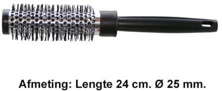 Rojafit - Lichtgewicht Föhnborstel - Lengte 24 cm. Ø 25 mm.