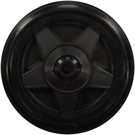 Waldhausen Plastic Wiel Voor Tacklebox 1500301 Zwart