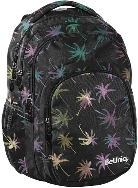 BeUniq Rugzak Palmboom - 43 x 30 x 25 cm - Zwart