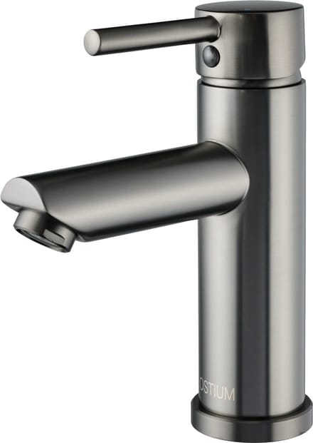 Atranti - Wastafelkraan Gun Metal - Warm/Koud
