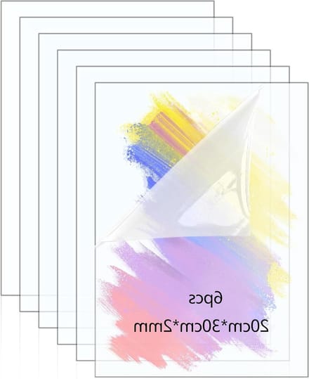 Acrylplaten - Acrylglas Platen - DIY Projecten - Zelf Uitsnijbaar - A4 2mm dik - Transparant